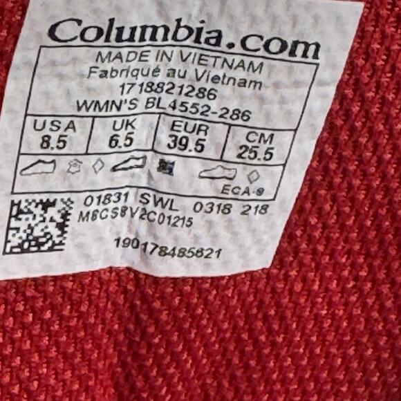 Columbia Newton Ridge Plus Waterproof Amped Hiking Boot Womans 8.5 Tan Lace Up - Picture 4 of 8